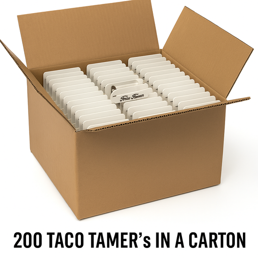 Taco Tamer 200-Piece Carton (Reusable)